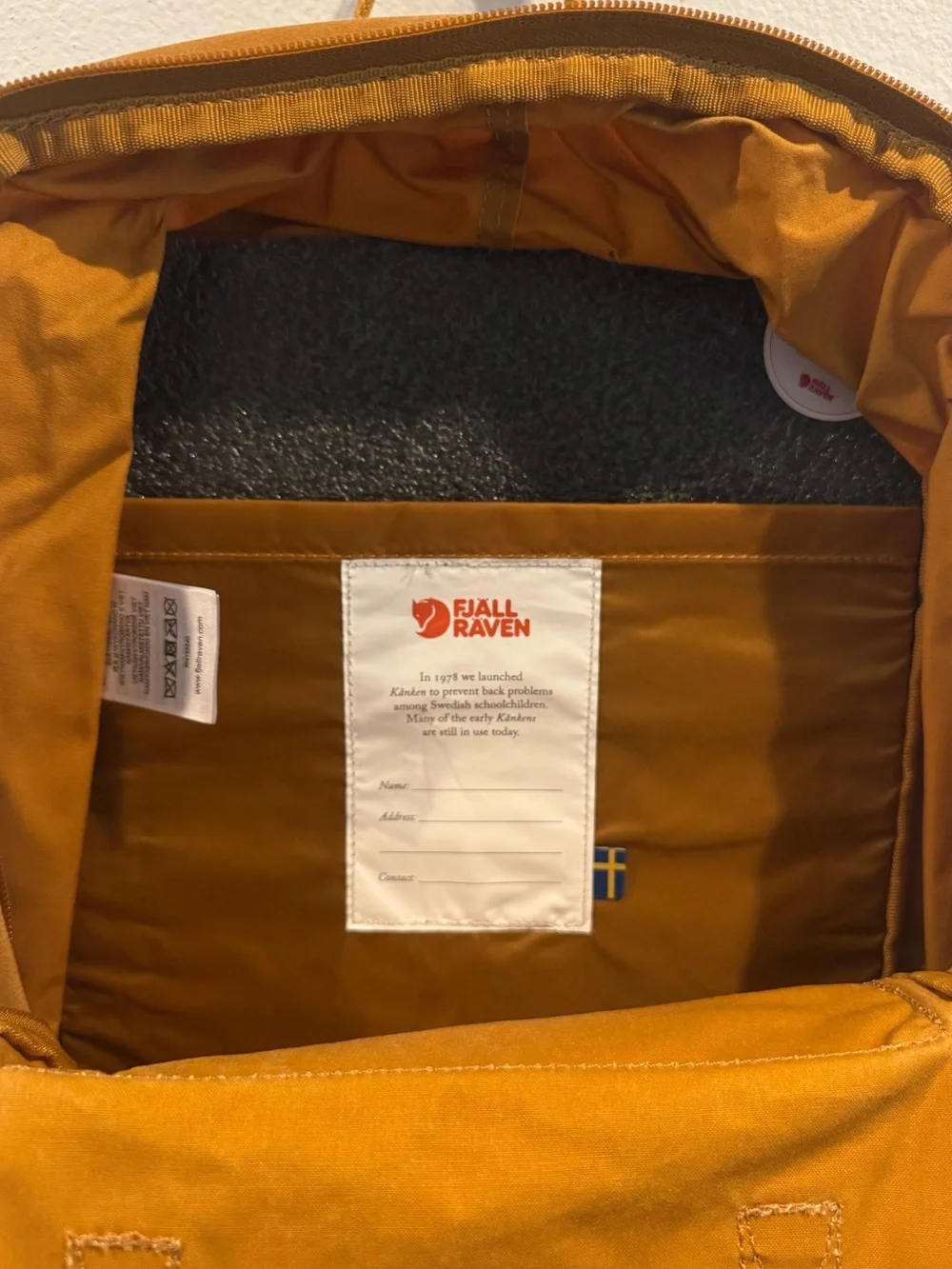 Fjallraven classic backpack
